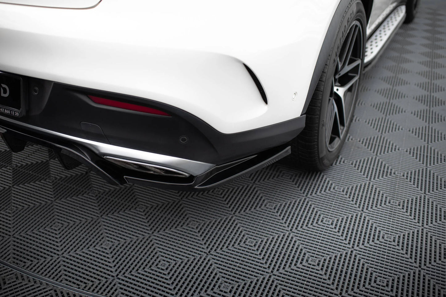 🔥ART.9227 SPLITTER POSTERIORE(BARRE VERTICALI) MERCEDES-AMG GLE 43 COUPE C292🔥