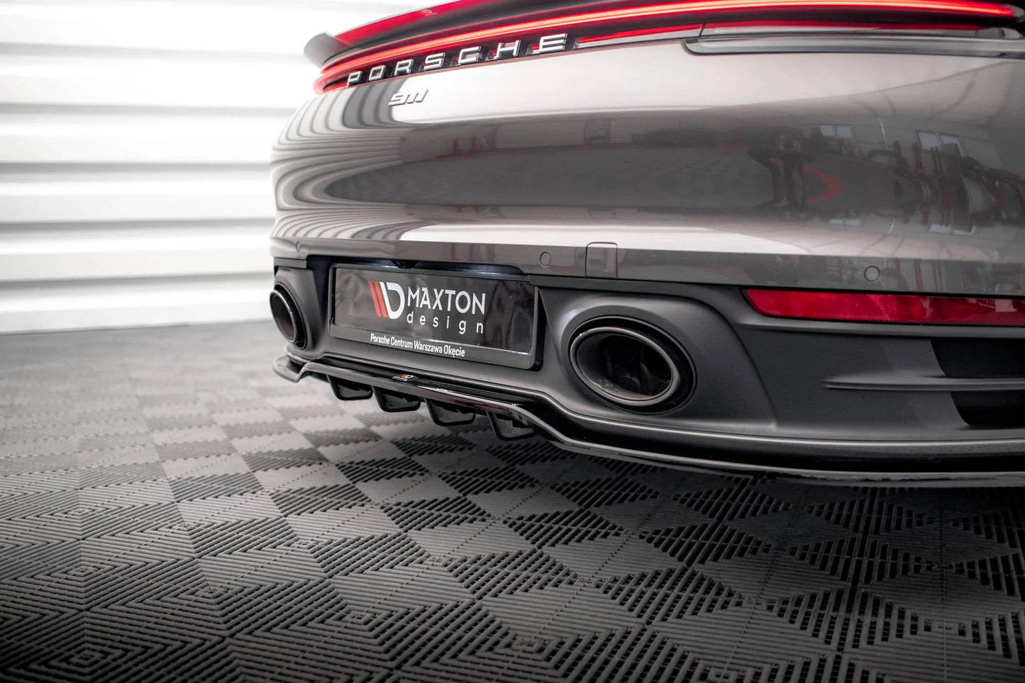 🔥ART.9427 SPLITTER POSTERIORE (CON BARRE VERTICALI) PORSCHE 911 CARRERA 4S 992🔥