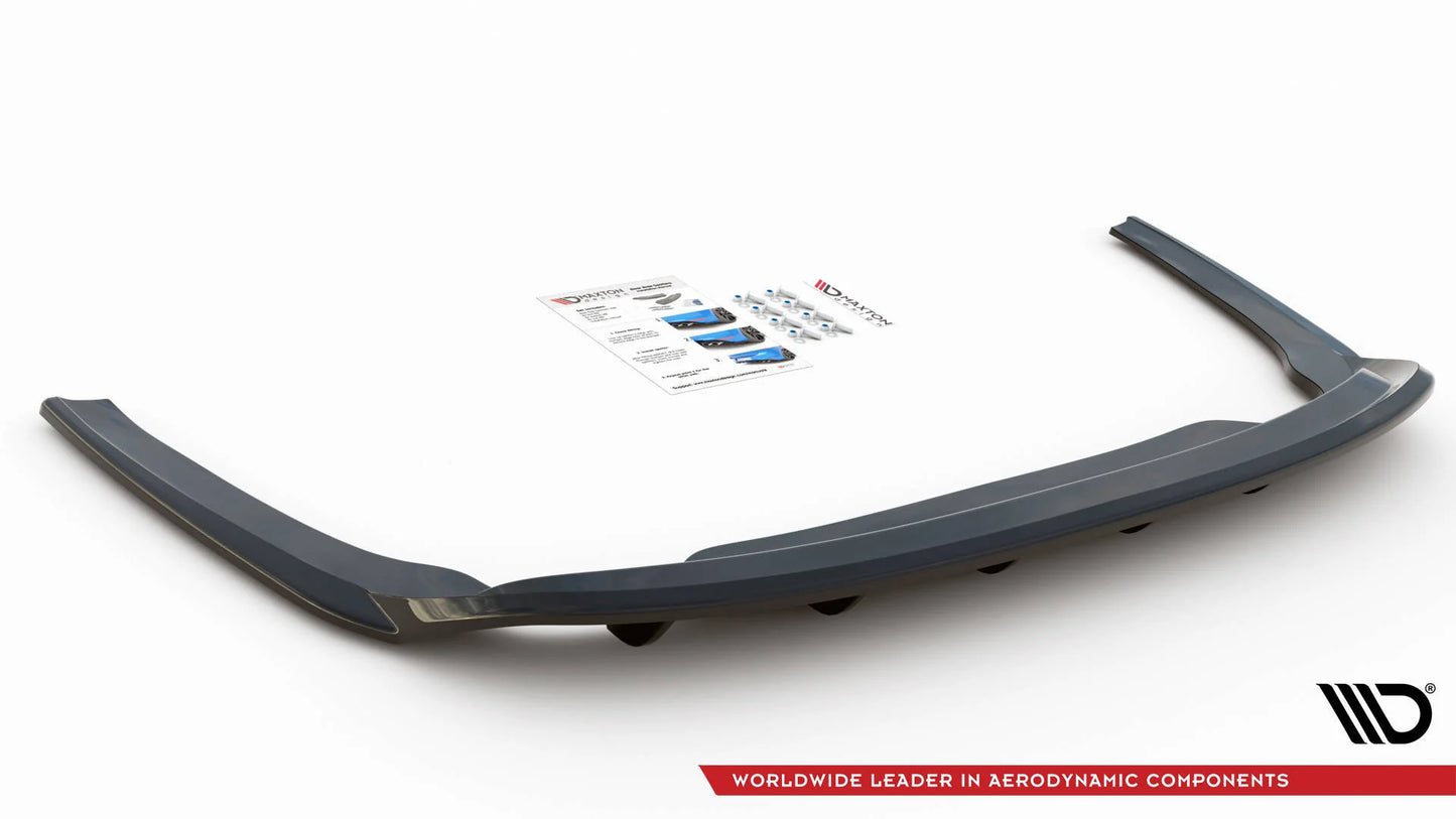🔥ART.9173 SPLITTER POSTERIORE (CON BARRE VERTICALI) PER SKODA OCTAVIA Mk4🔥