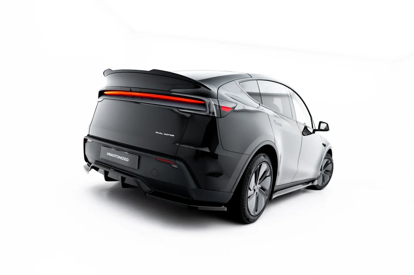 🔥ART.9091 SPLITTER POSTERIORE PER TESLA MODEL Y PREMIUM Mk1 FACELIFT 🔥