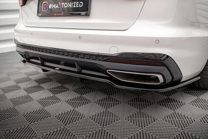 🔥ART.9259 SPLITTER POSTERIORE V.1 ADATTO PER AUDI A4 S-LINE B9 FACELIFT🔥