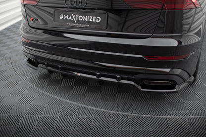 🔥ART.9232 SPLITTER POSTERIORE V.1 ADATTO PER AUDI SQ8/ Q8 S-LINE Mk1 FACELIFT🔥