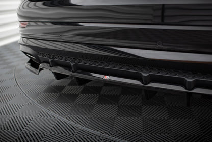 🔥ART.9232 SPLITTER POSTERIORE V.1 ADATTO PER AUDI SQ8/ Q8 S-LINE Mk1 FACELIFT🔥