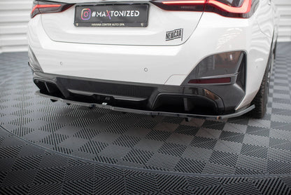 🔥ART.9118 SPLITTER POSTERIORE (CON BARRE VERTICALI) V.1 PER BMW i4 M-PACK G26🔥