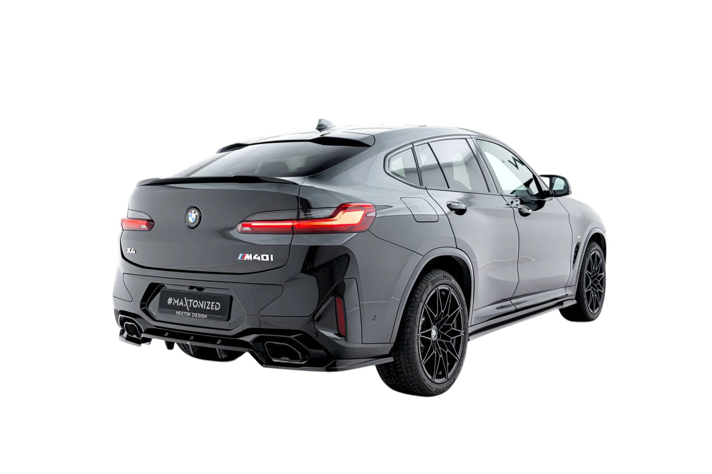 🔥ART.9309 SPLITTER POSTERIORE V.2 ADATTO PER BMW X4 M-PACK G02 FACELIFT🔥