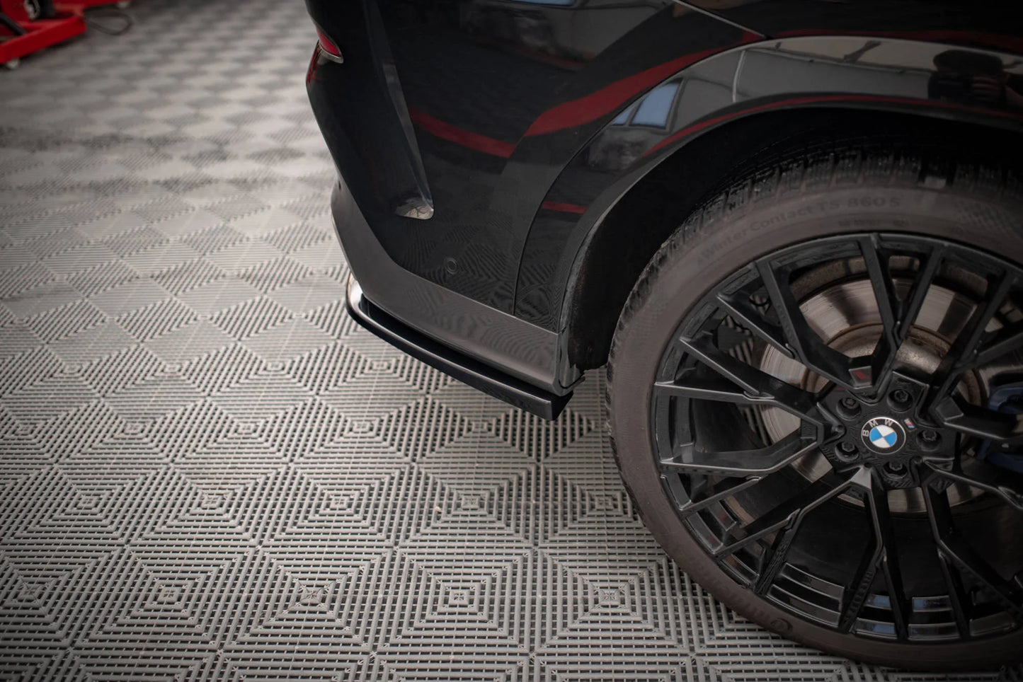 🔥ART.9419 SPLITTER POSTERIORE (CON BARRE VERTICALI) V.2 BMW X6 M-PACK G06🔥