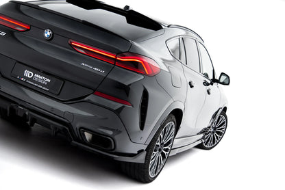🔥ART.9203 SPLITTER POSTERIORE  V.2 ADATTO PER BMW X6 M-Pack G06 FACELIFT🔥