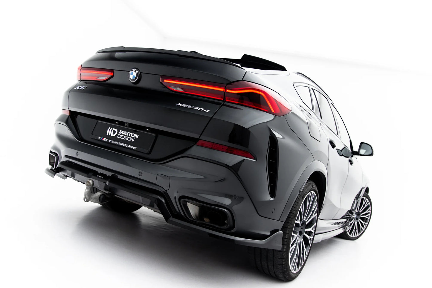 🔥ART.9203 SPLITTER POSTERIORE  V.2 ADATTO PER BMW X6 M-Pack G06 FACELIFT🔥