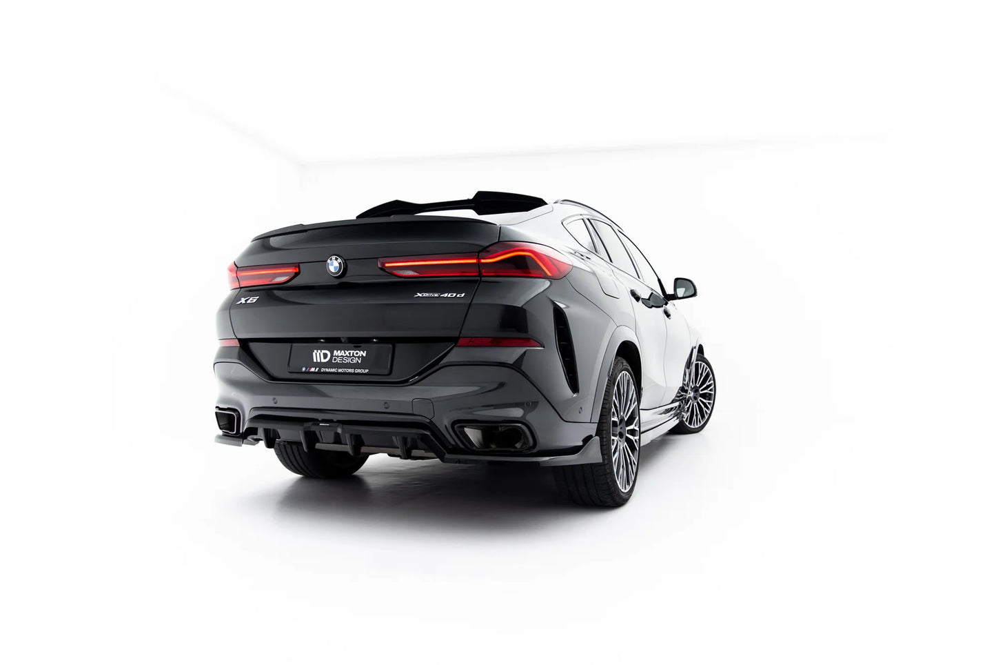 🔥ART.9203 SPLITTER POSTERIORE  V.2 ADATTO PER BMW X6 M-Pack G06 FACELIFT🔥