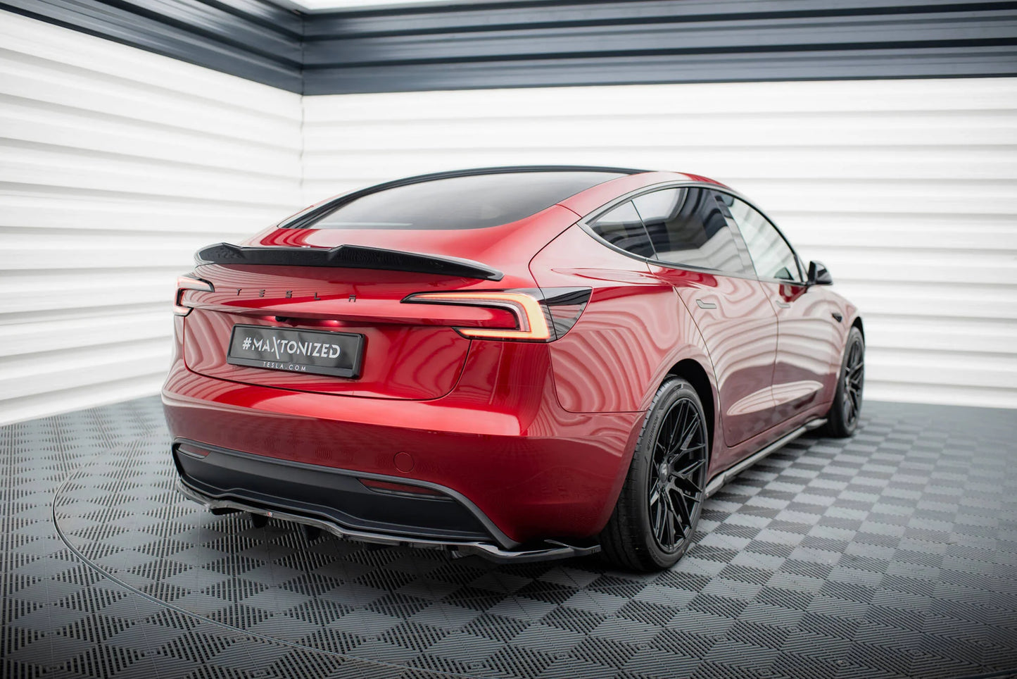🔥ART.9311 SPLITTER POSTERIORE V.2 TESLA MODEL 3 PROJECT HIGHLAND (RESTYLING)🔥