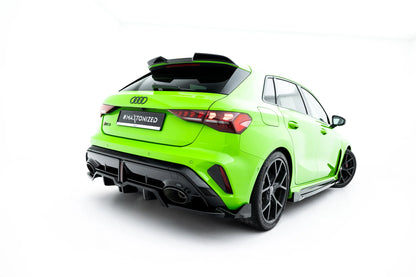 🔥ART.9369 SPLITTER POSTERIORE V.3 AUDI RS3 SPORTBACK 8Y FACELIFT🔥