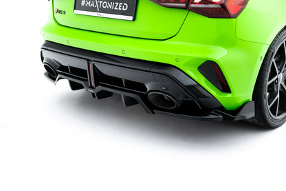 🔥ART.9369 SPLITTER POSTERIORE V.3 AUDI RS3 SPORTBACK 8Y FACELIFT🔥