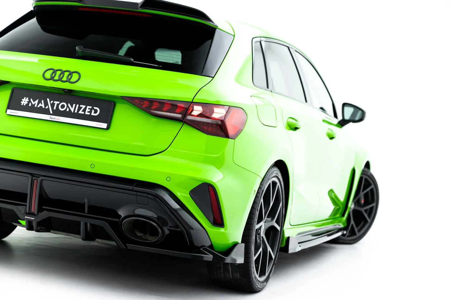 🔥ART.9369 SPLITTER POSTERIORE V.3 AUDI RS3 SPORTBACK 8Y FACELIFT🔥