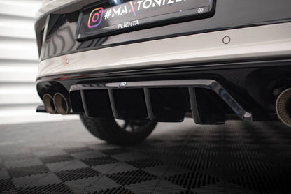 🔥ART.9140 SPLITTER POSTERIORE ADATTO PER VW T-ROC R / R-LINE MK1 FACELIFT🔥