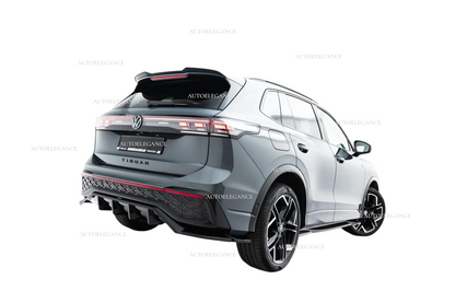 🔥ART.9615 SPLITTER POSTERIORE (CON BARRE VERTICALI) VW TIGUAN R-LINE Mk3🔥