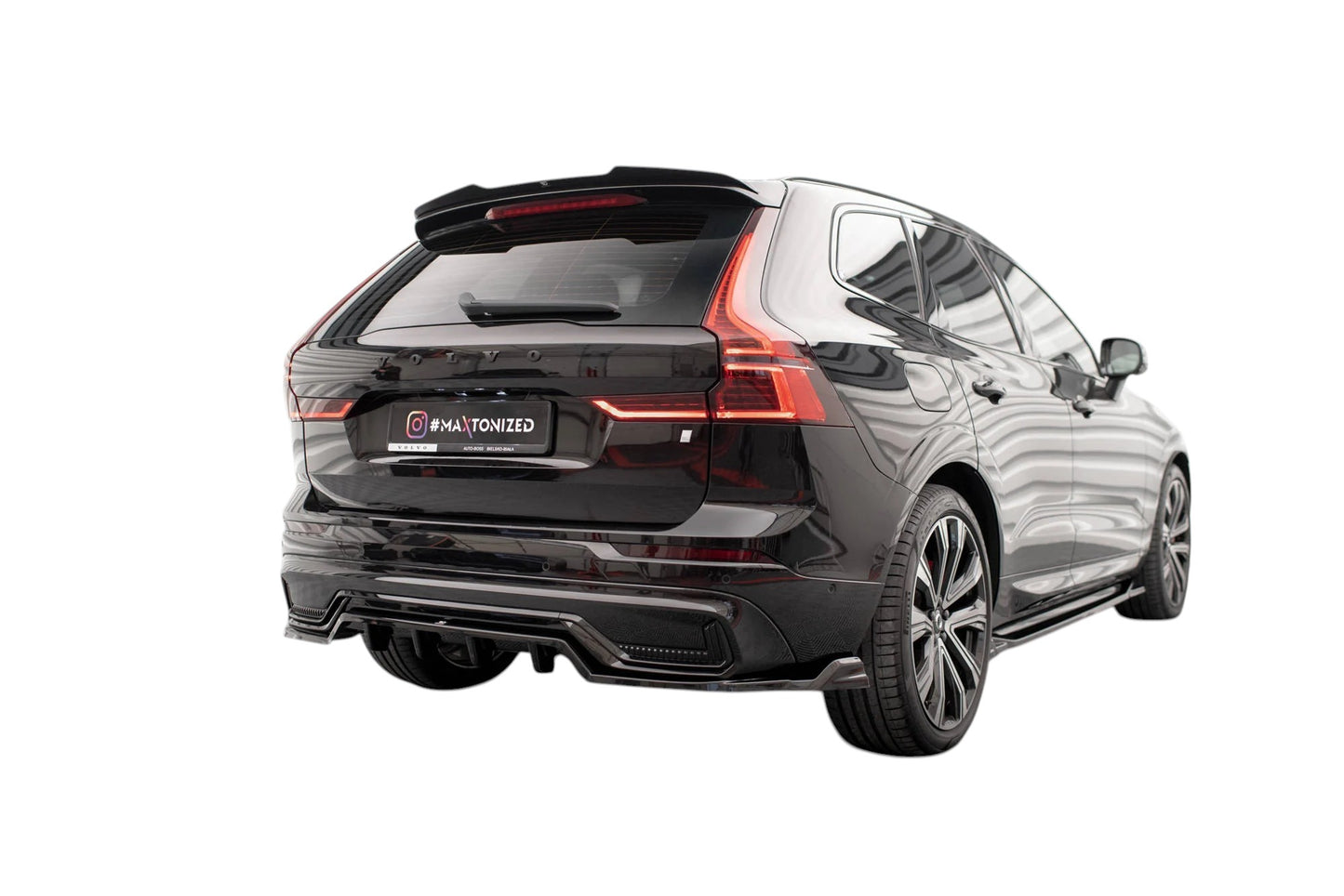 🔥ART.9304 SPLITTER POSTERIORE ADATTO PER VOLVO XC60 R-DESIGN Mk2 FACELIFT🔥