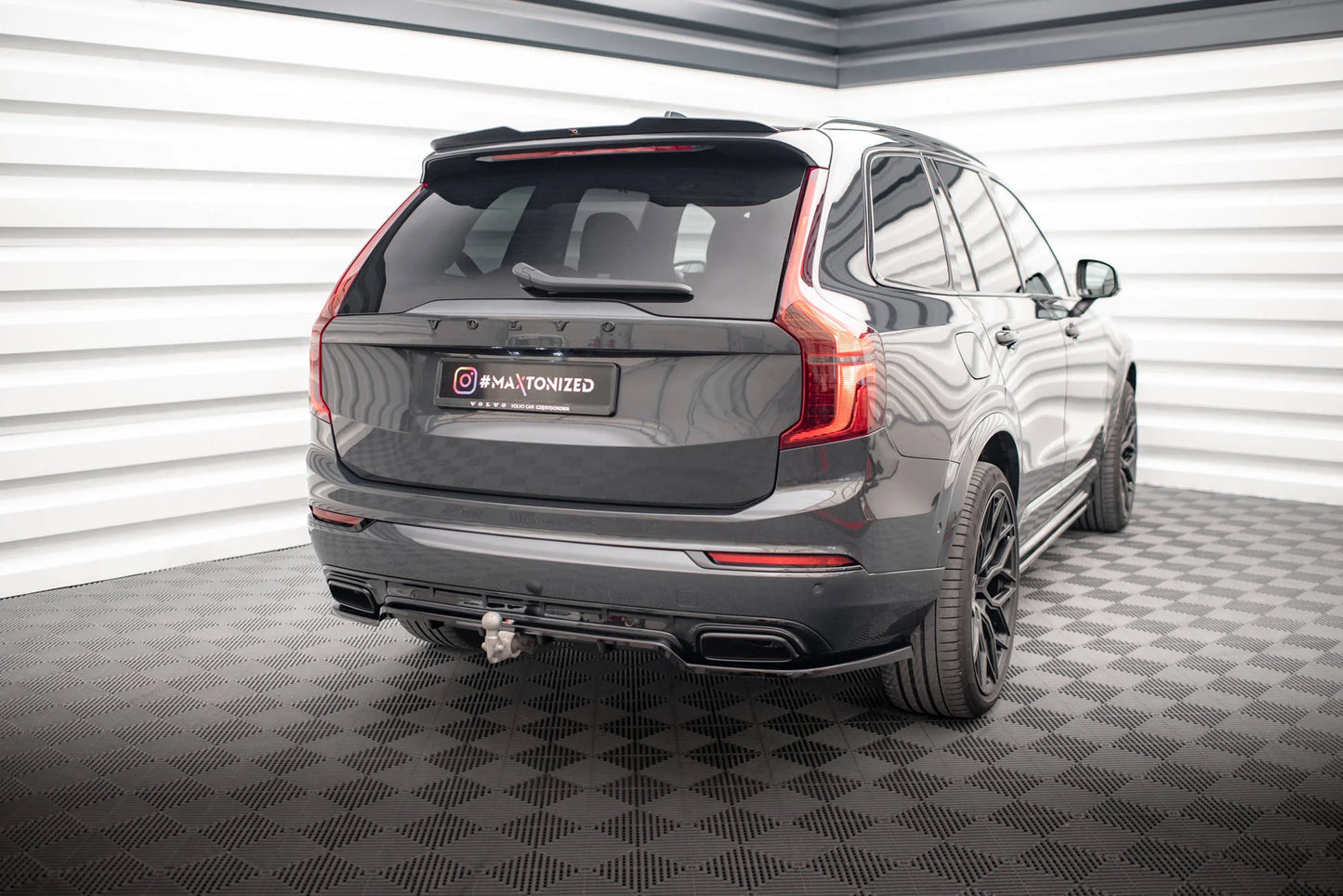 🔥ART.9249 SPLITTER POSTERIORE ADATTO PER VOLVO XC90 R-DESIGN Mk2 FACELIFT🔥