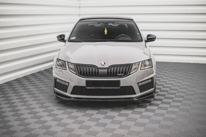 💫ART.7457 Paraurti Anteriore Look SPORTIVO PDC per SKODA OCTAVIA III 2016-2020💫