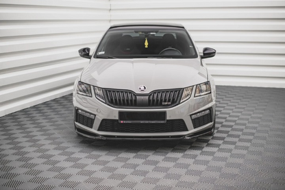 💫ART.7457 Paraurti Anteriore Look SPORTIVO PDC per SKODA OCTAVIA III 2016-2020💫