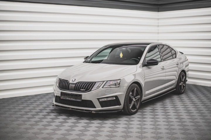 💫ART.7457 Paraurti Anteriore Look SPORTIVO PDC per SKODA OCTAVIA III 2016-2020💫
