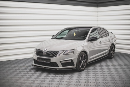 💫ART.7457 Paraurti Anteriore Look SPORTIVO PDC per SKODA OCTAVIA III 2016-2020💫