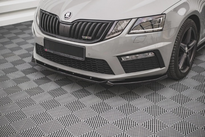 💫ART.7457 Paraurti Anteriore Look SPORTIVO PDC per SKODA OCTAVIA III 2016-2020💫