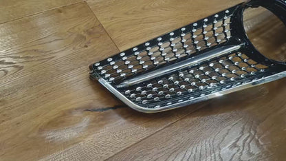 ⭐GRIGLIA ADATTA PER MERCEDES CLASSE E C207 A207 2009-2013 LOOK AMG DIAMANT LIFT⭐