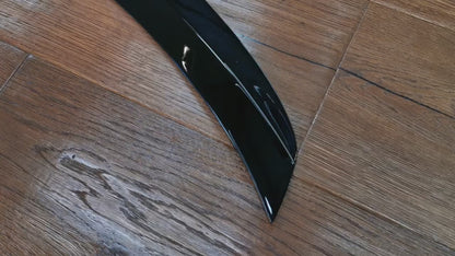 SPOILER ADATTO PER ALFA ROMEO GIULIA GIULIETTA LOOK NERO LUCIDO DESIGN SPORTIVO
