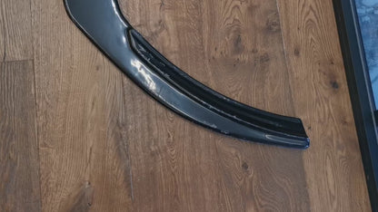 SPLITTER ADATTO PER VW PASSAT CC 2012-2017 RLINE LOOK NERO LUCIDO