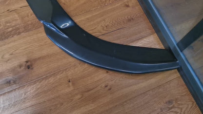 SPLITTER ADATTO PER MERCEDES VITO W447 STANDARD 2014+ LOOK NERO LUCIDO V3