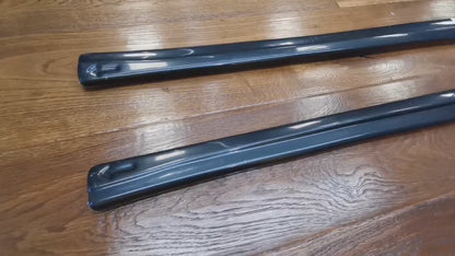 💎UNDER SKIRTS SUITABLE FOR ALFA ROMEO GIULIETTA 2010-2020 GLOSSY BLACK💎 