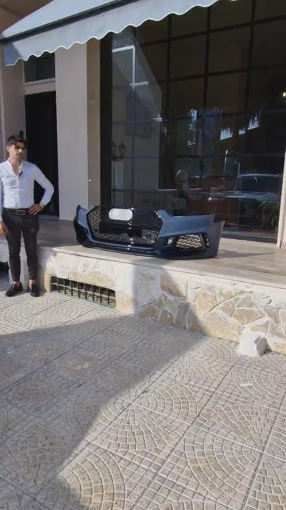 Front Bumper for Audi A5 F5 2017-2019 Quattro RS5 Look Grilles