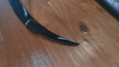 SPOILER ADATTO PER MERCEDES CLA C117 2013+ LOOK NERO LUCIDO DESIGN SPORTIVO