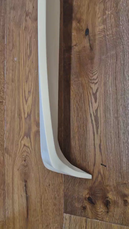 SPOILER TETTO ADATTO PER FORD TRANSIT CUSTOM 2012+ LOOK GREZZO DESIGN SPORTIVO