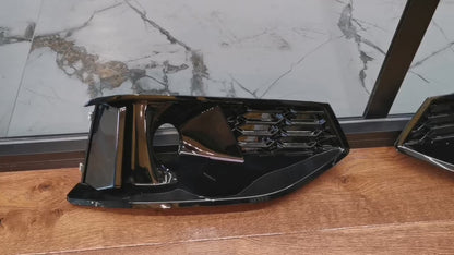 FOG LIGHT GRILLS A4 B9 2020+ STANDARD RS4 LOOK