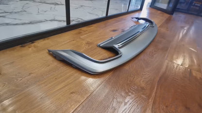 DIFFUSORE ADATTO PER AUDI A4 B8 2012-2015 SLINE LOOK S4 2+2