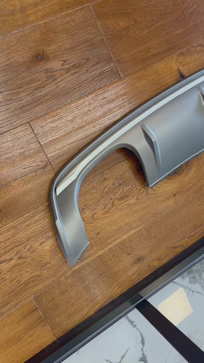 DIFFUSORE ADATTO PER AUDI A3 8V 2012-2016 BERLINA STANDARD LOOK S3