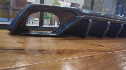 DIFFUSER SUITABLE FOR AUDI A3 8Y SPORTBACK RS3 LOOK TUNING GLOSSY BLACK