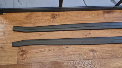 SOTTOMINIGONNE ADATTE PER ALFA ROMEO GIULIA SPECIFICHE NERO OPACO LOOK SPORTIVO