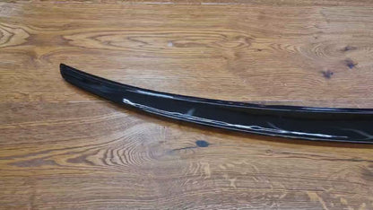 SPOILER BAGAGLIAIO ADATTO PER AUDI A4 B9 BERLINA 2016+ LOOK NERO DESIGN SPORTIVO