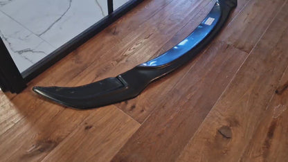 SPLITTER ADATTO PER BMW SERIE 5 F10 F11 M5 2010-2017 LOOK SPORTIVO NERO LUCIDO