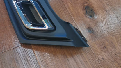 DIFFUSER SUITABLE FOR SEAT IBIZA 5 KJ 2017-2021 LOOK FR DESIGN MATT BLACK 