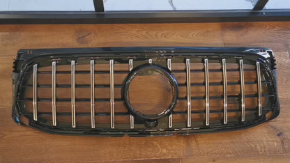 GRILLE SUITABLE FOR MERCEDES-BENZ GLB X247 AMG GT LOOK CHROME SPORTY DESIGN 