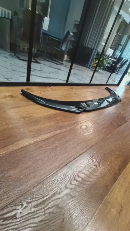 SPLITTER SUITABLE FOR AUDI Q8 2019+ RS GLOSSY BLACK