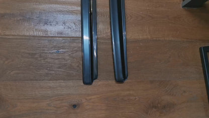 UNDER SKIRTS SUITABLE FOR AUDI A3 8V SPORTBACK 2012-2020 SLINE S3 GLOSS BLACK