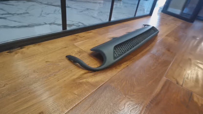 DIFFUSORE PER AUDI A4 B8 07-12 POSTERIORE LOOK SLINE ADATTO SOLO PER STANDARD