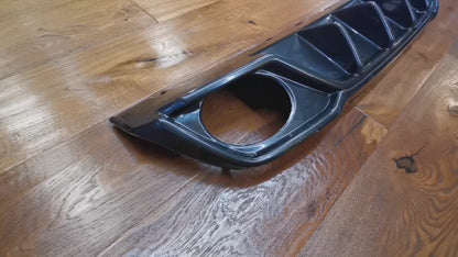 DIFFUSER SUITABLE FOR AUDI A3 8Y SPORTBACK RS3 LOOK TUNING GLOSSY BLACK