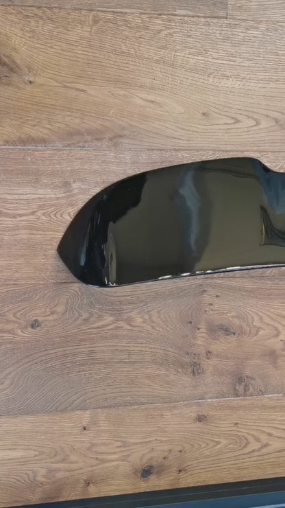 SPOILER TETTO ADATTO PER AUDI A4 B8 RS4 2007-2016 LOOK NERO LUCIDO