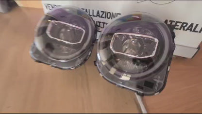 HEADLIGHTS SUITABLE FOR JEEP RENEGADE 2014-2021 FULL LED 
