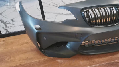 ⚡2185 PARAURTI ANTERIORE ADATTO PER BMW SERIE 2 F22 F23 2013-2017 LOOK M2⚡